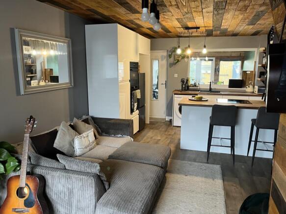 Open Plan Hall/Lounge/Kitchen