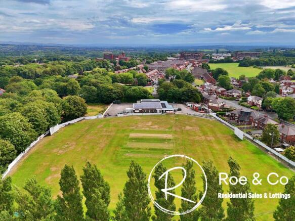Cricket club to the rear