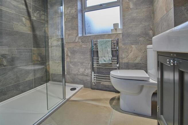Refitted shower room