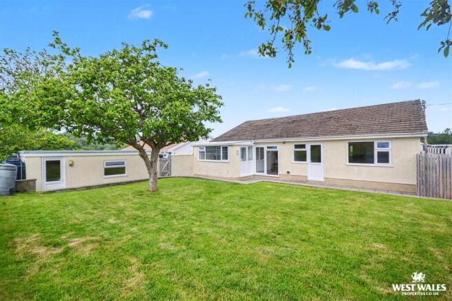 Rear garden