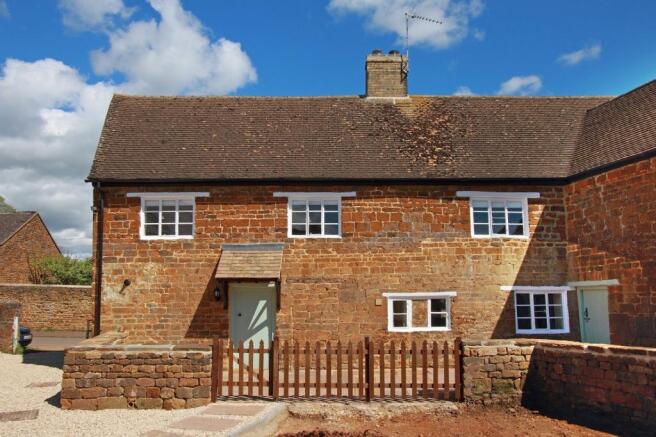 Rear of property
