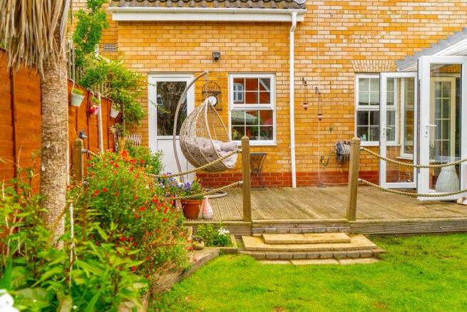 Decked terrace