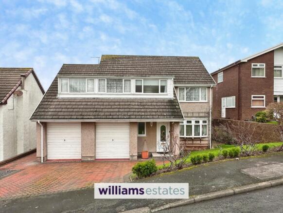 5-bed detached on Parc Gwelfor, Dyserth, LL18, £335,000