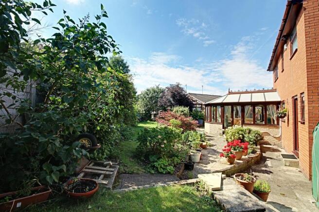 Garden at Back