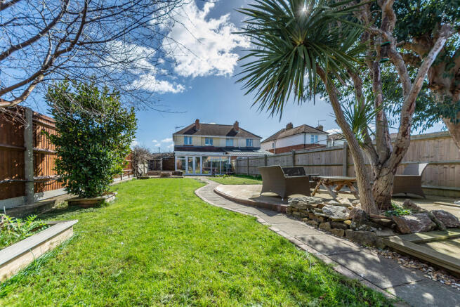 Rear garden