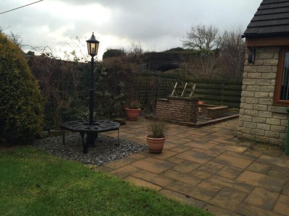 Rear garden