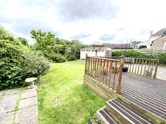 Rear garden