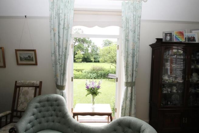 View from sitting room