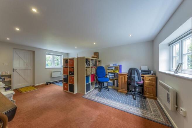 Detached Double Garage (Currently Home Office)