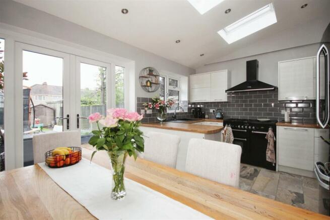 Extended Refitted Kitchen Diner