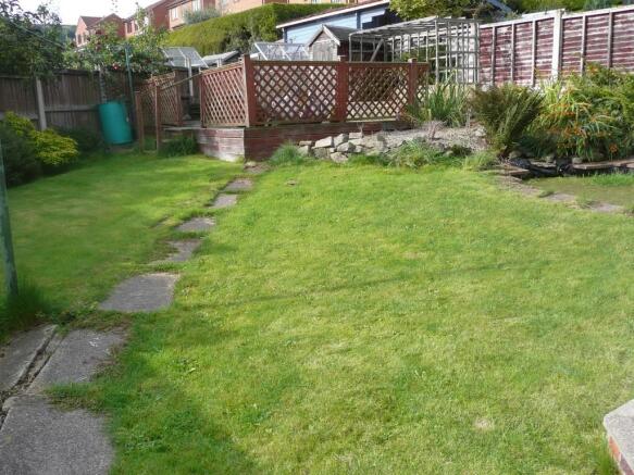 Rear garden