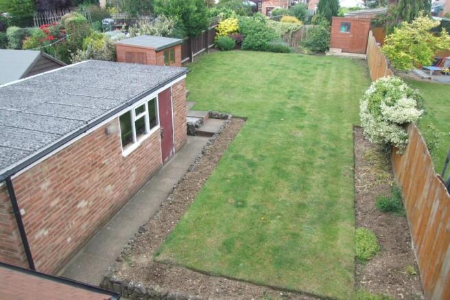 Rear garden