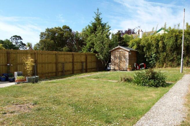 Rear garden