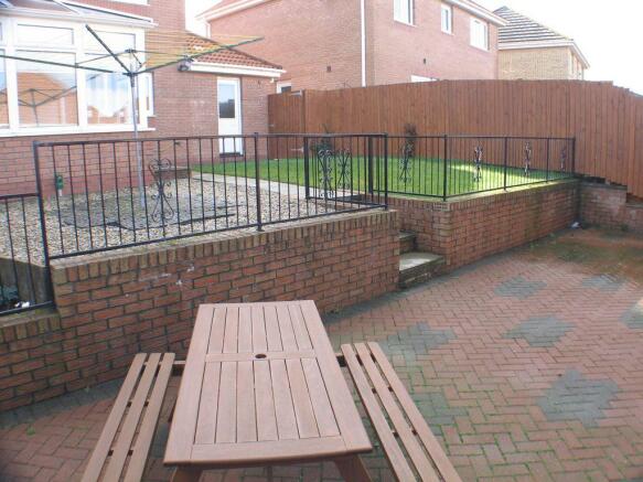 Rear garden