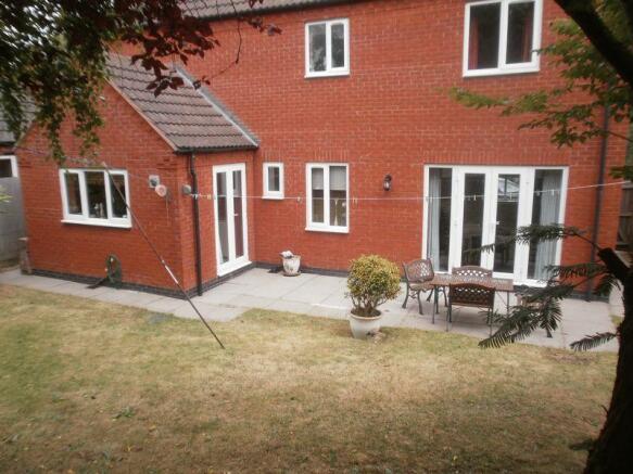 Rear garden