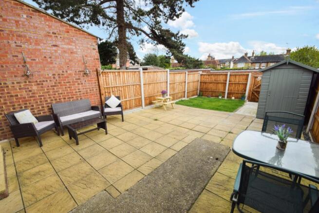 Rear garden