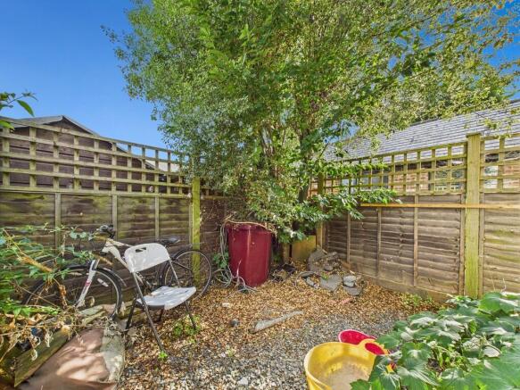 Rear garden
