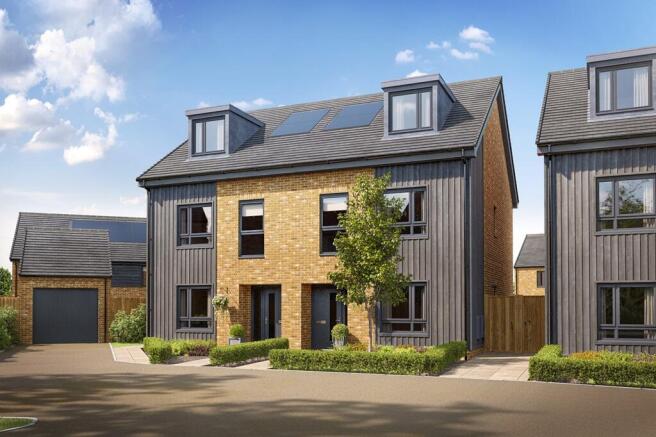 The 4 bed Trelton is spread over 3 floors