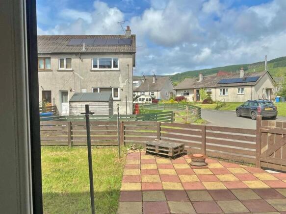 Rear gardens