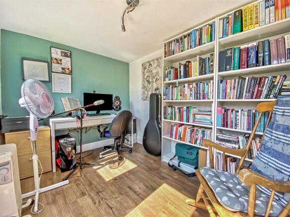 Inside the garden office