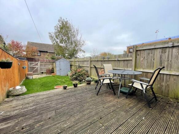 Rear garden