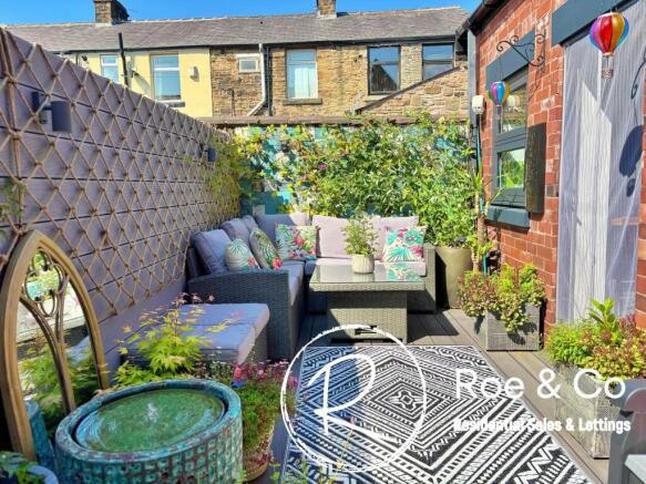 Rear garden