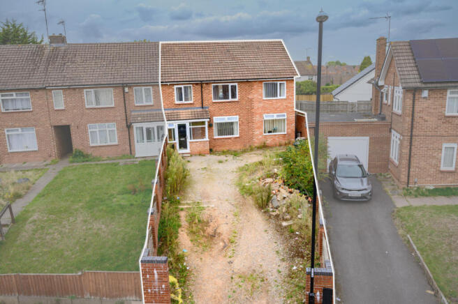 5-bed terraced on The Barley Lea, CV3 - No Onwards Chain - Unique Property, Extended with Four Double Bedrooms & Self Contained Annex, £275,000