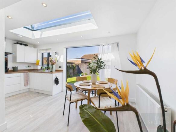 Open plan living kitchen
