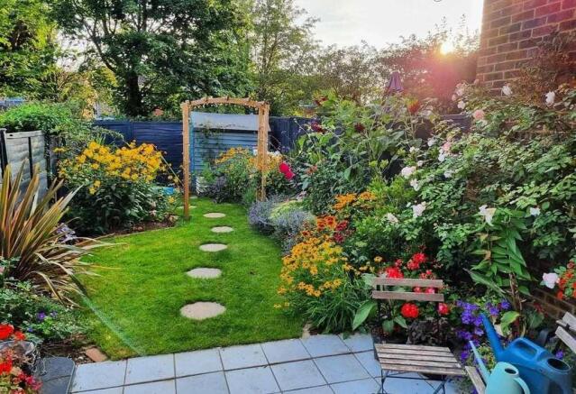 Rear garden