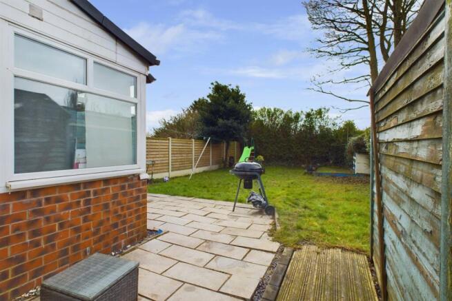 Rear garden