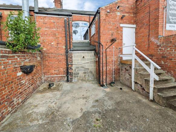 Rear Yard & Entrance