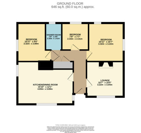 3 bedroom detached bungalow