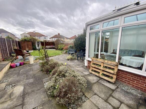 Rear garden