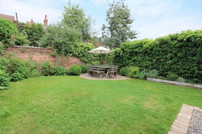Rear garden
