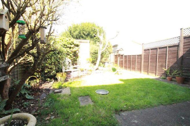 Rear garden