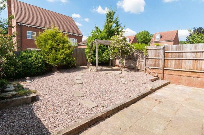 Rear garden
