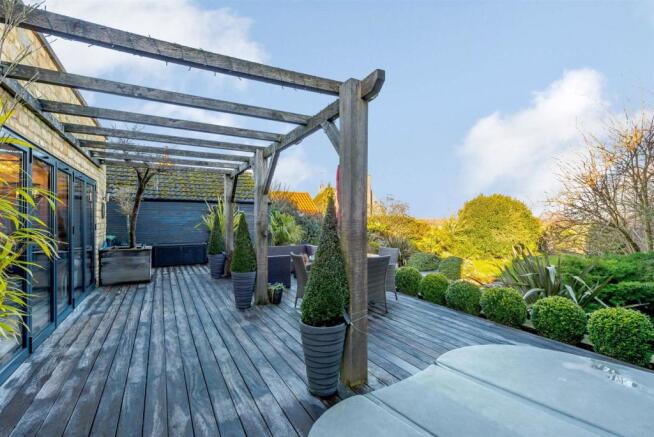 Decked Terrace With Hot Tub