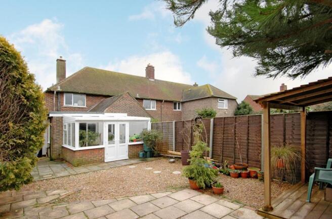 rear of house