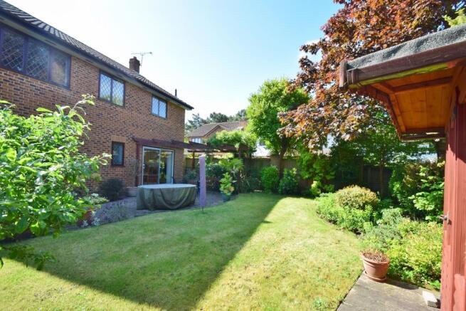 rear of property