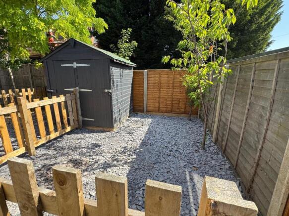 Court Yard garden with store
