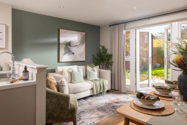 BAR NN Towcester Grange Oakley Show Home kitchen/diner