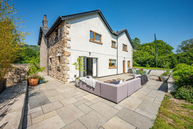 Rear Elevation and Patio