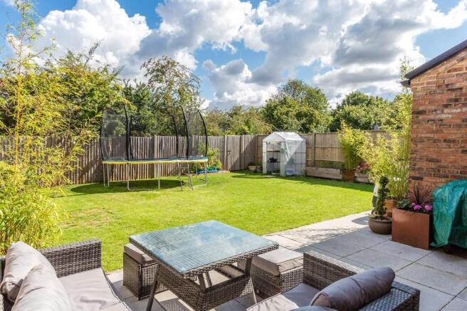 Rear garden