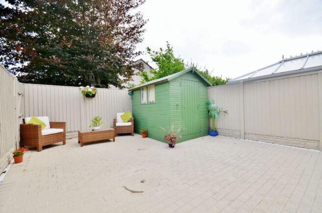 Rear garden