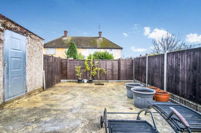 Rear of garden