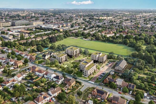 City Reach - Aerial Drone CGI -