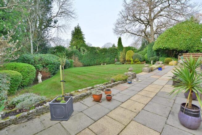 Rear garden