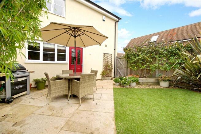 Patio and Rear View