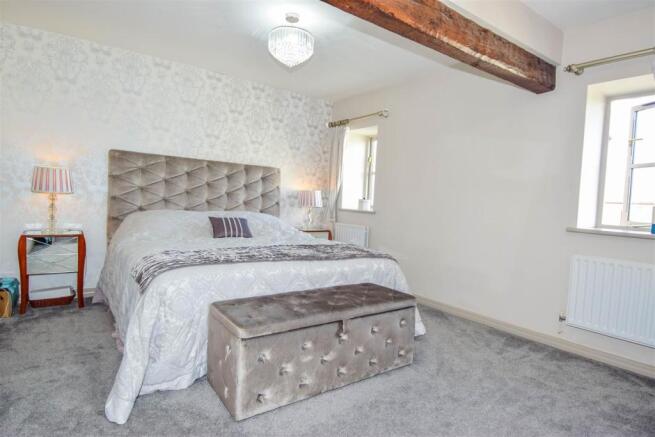 The master bedroom