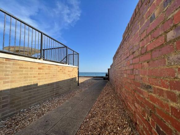 Private access to Sandgate beach